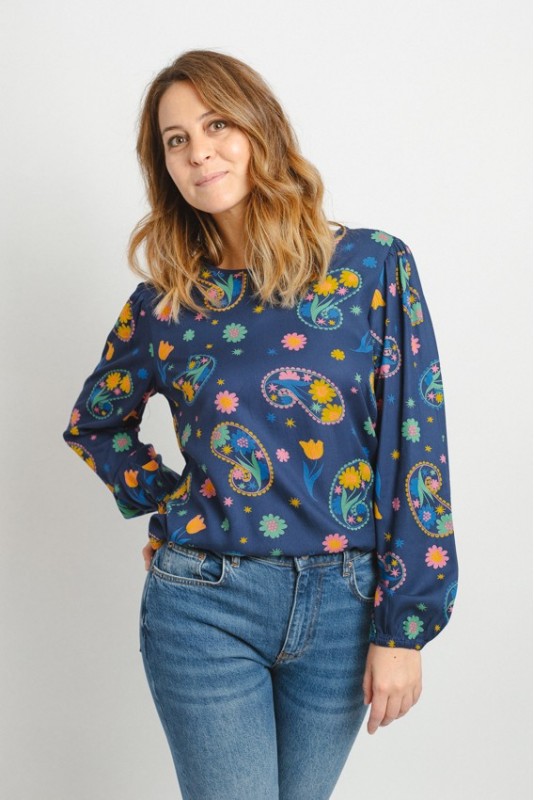 Blusa Elaina Paisley