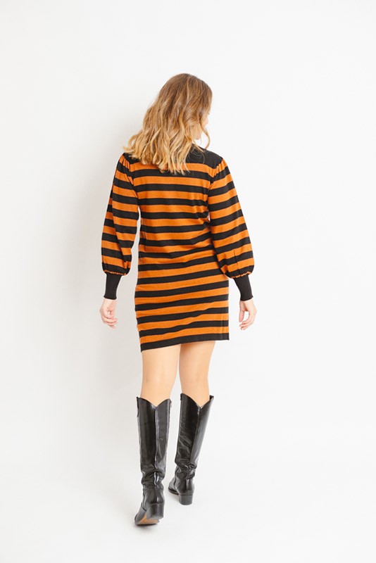 Vestido Paige Stripes Sugarhill Vestido Paige Stripes Sugarhill
