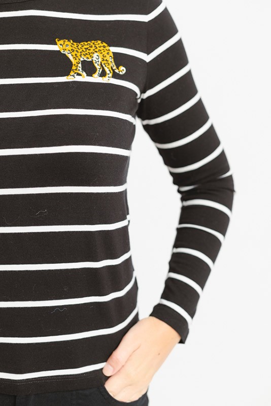 Camiseta Josie Leopard Sugarhill