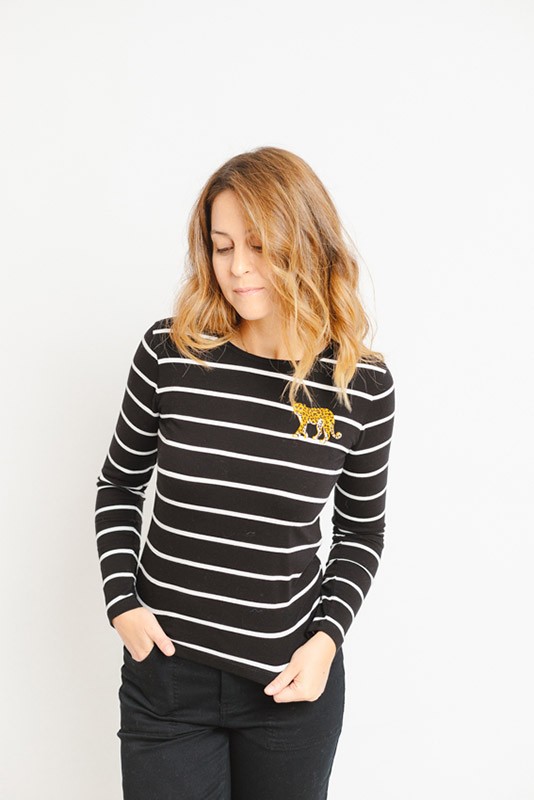 Camiseta Josie Leopard Sugarhill