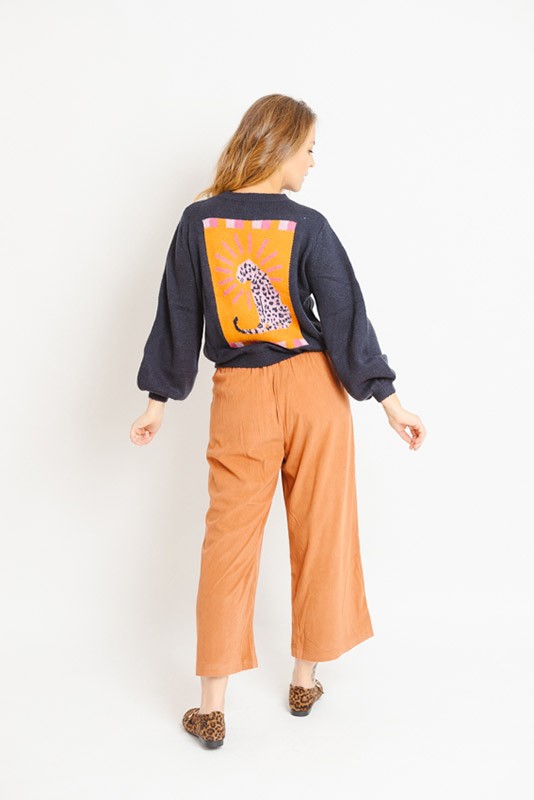 Jersey Essie Leopard Sugarhill Jersey Essie Leopard Sugarhill