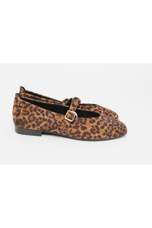 Bailarina Hebilla leopardo Bailarina Hebilla leopardo