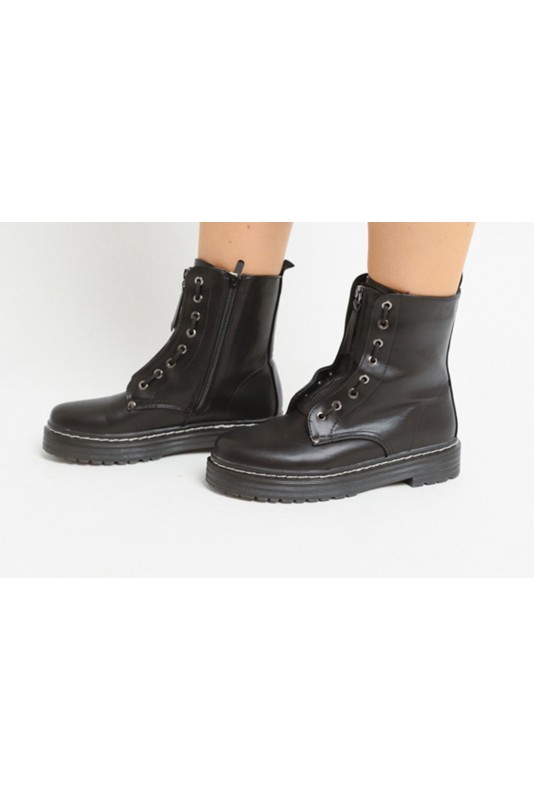 Botin Militar Cremallera