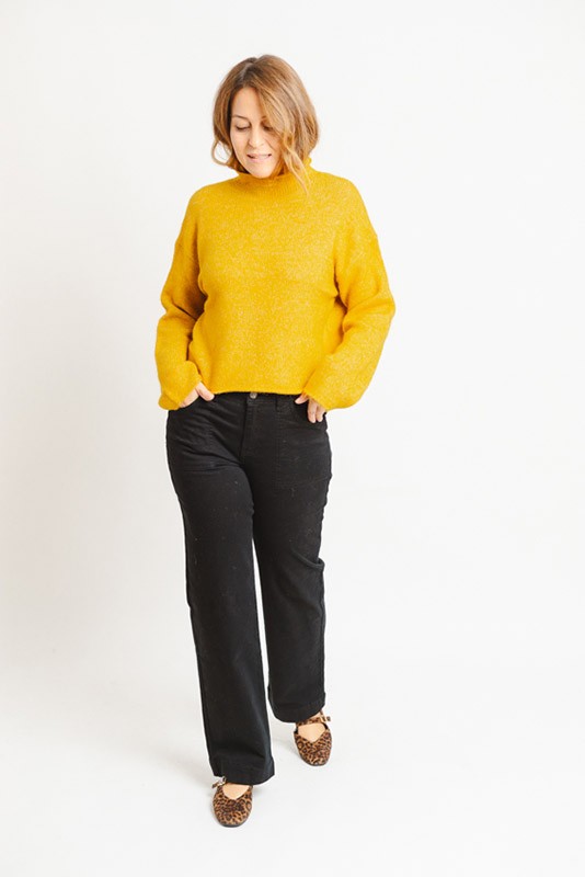 Jersey Mirla mostaza Vero moda