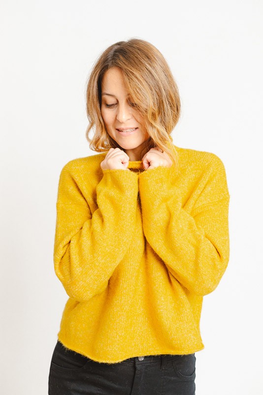 Jersey Mirla mostaza Vero moda