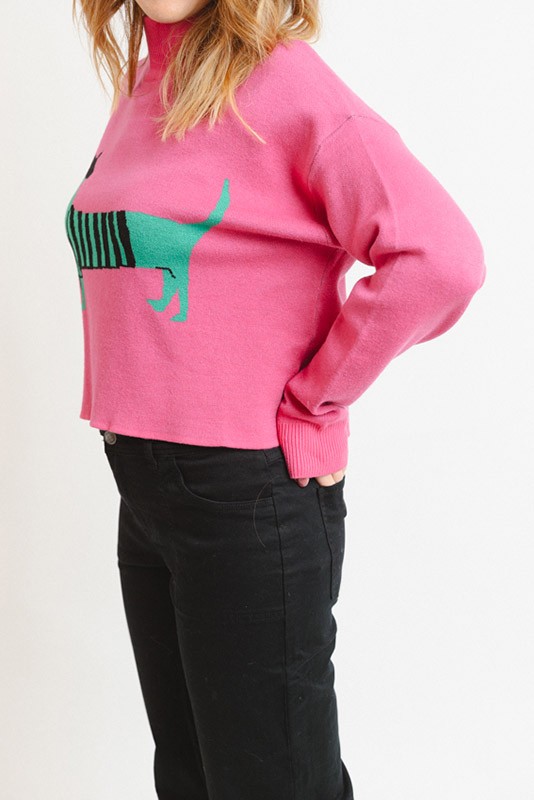 Jersey Perro Verde Lolina Jersey Perro Verde Lolina