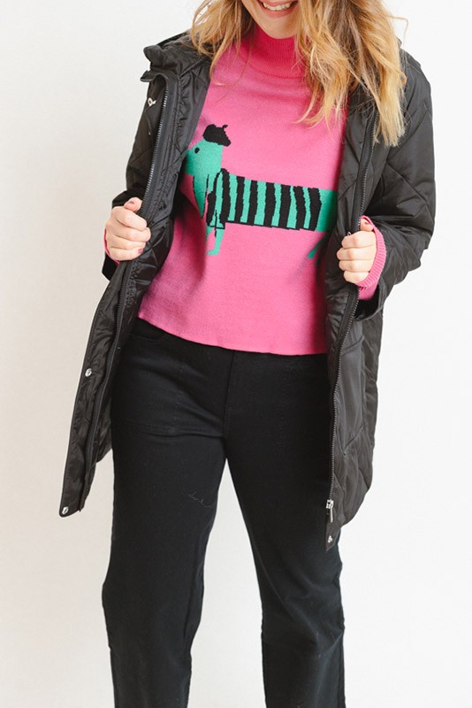 Jersey Perro Verde Lolina Jersey Perro Verde Lolina