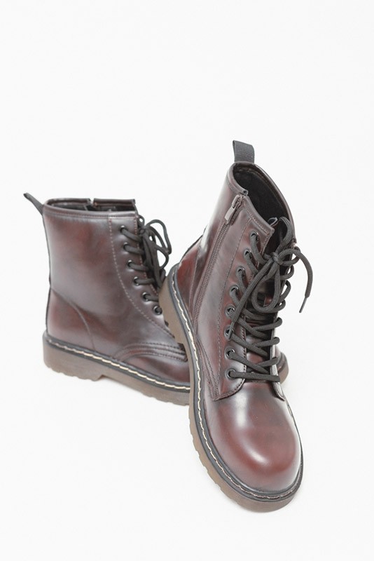 Bota Militar Burdeos