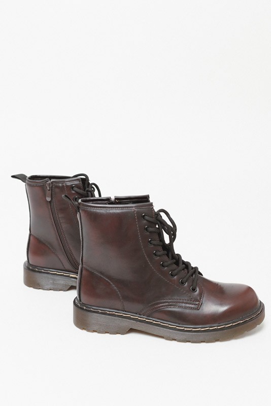 Bota Militar Burdeos