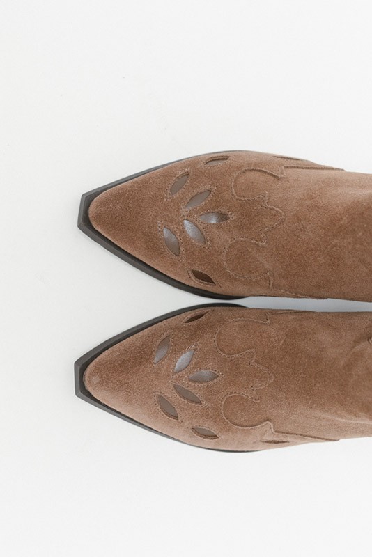 Bota Cowboy Serraje Troquelado