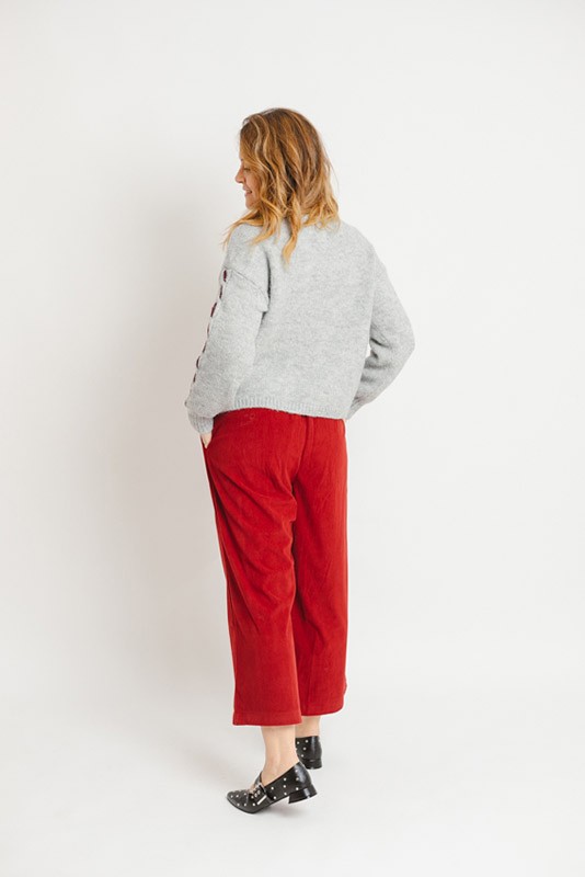 Pantalon Pana Granate Pepaloves Pantalon Pana Granate Pepaloves
