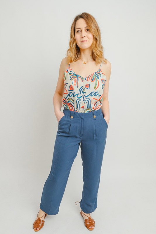 Pantalon Icelyn Azul Vero Moda