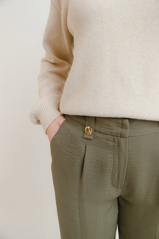 Pantalon Icelyn Verde Vero Moda