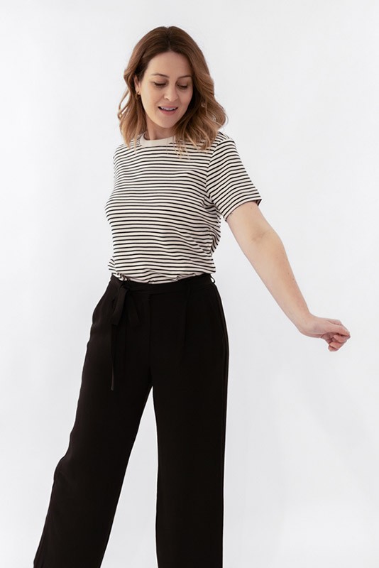 Pantalon Jadina Negro Vero Moda