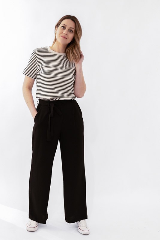 Pantalon Jadina Negro Vero Moda