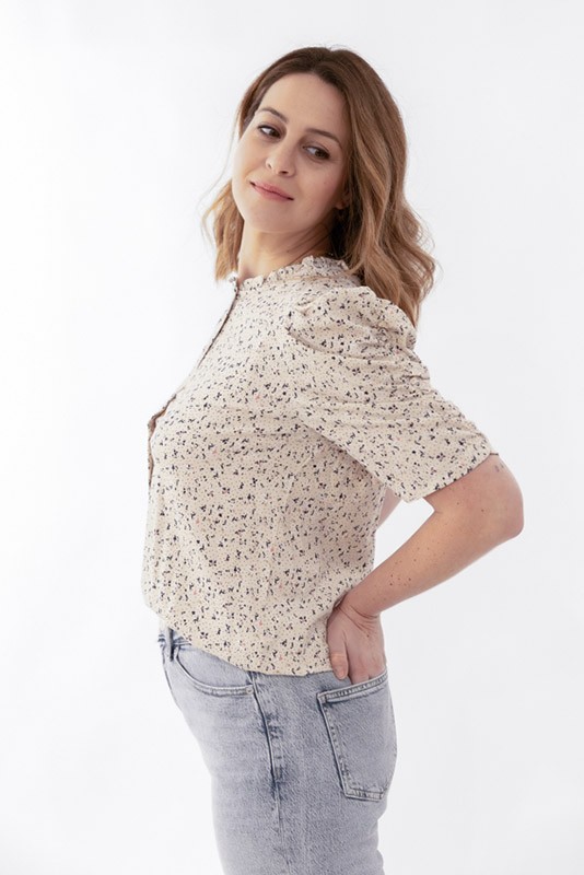 Camisa Gabria Beige B Young