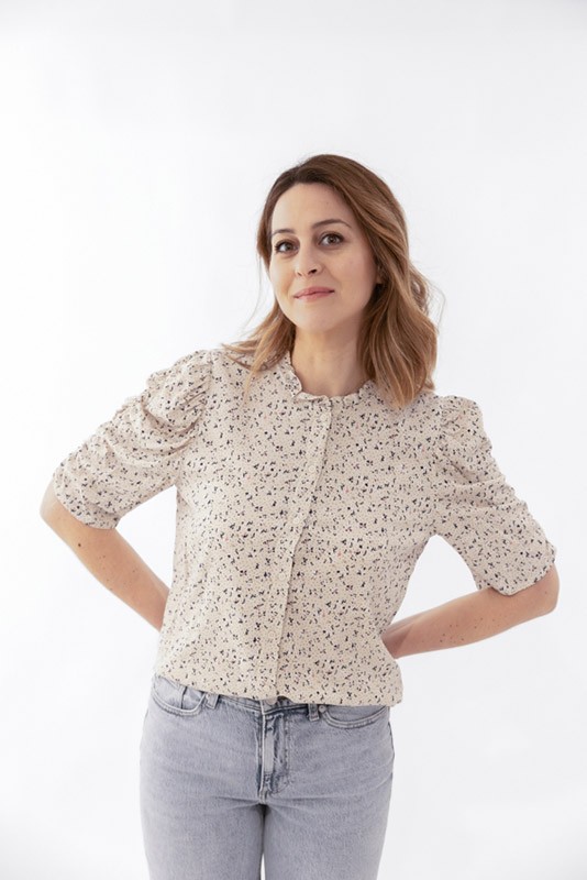 Camisa Gabria Beige B Young