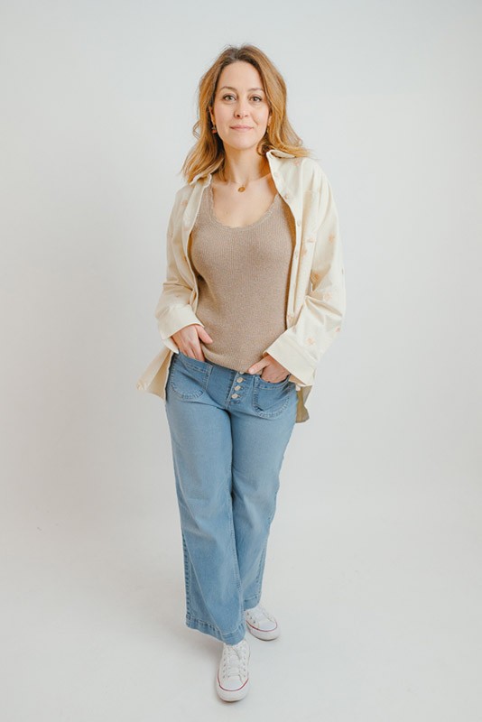 Top Lexie Beige Vero Moda