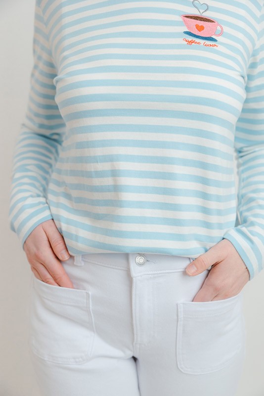 Pantalon Vivianne White Vero Moda