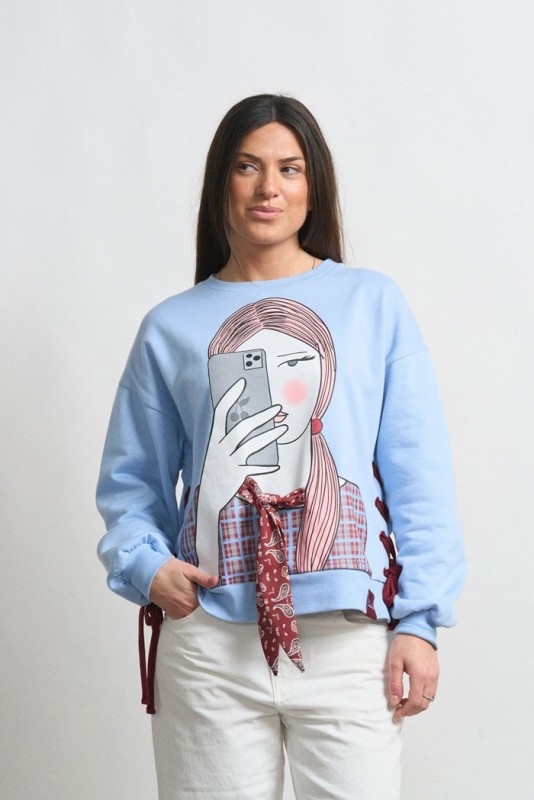 Sudadera Selfie Anabel Lee