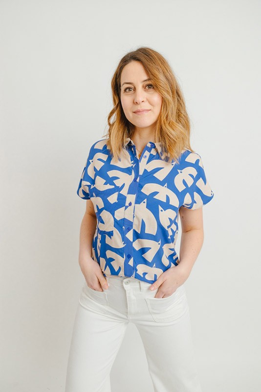 Camisa Blue Birds Pepaloves