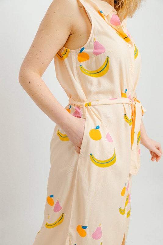 Vestido abotonado Happy Fruits Pepaloves
