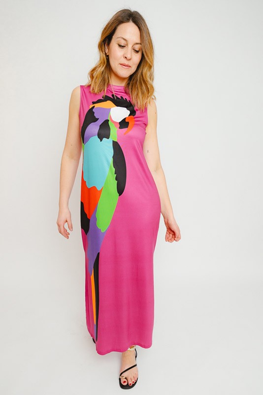 Vestido Largo Al Loro Lolina