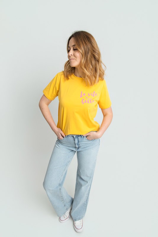 Camiseta Pasta and Wine Lolina