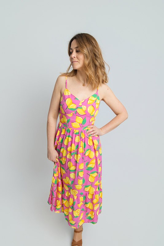Vestido Bustier Limoncello Lolina
