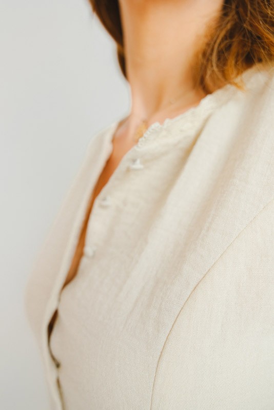 Top Alise beige Vero Moda