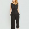 Top Alise negro Vero moda