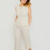 Pantalon Alise Beige Vero Moda