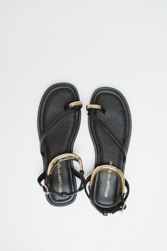 Sandalia Negra Alash Blogger