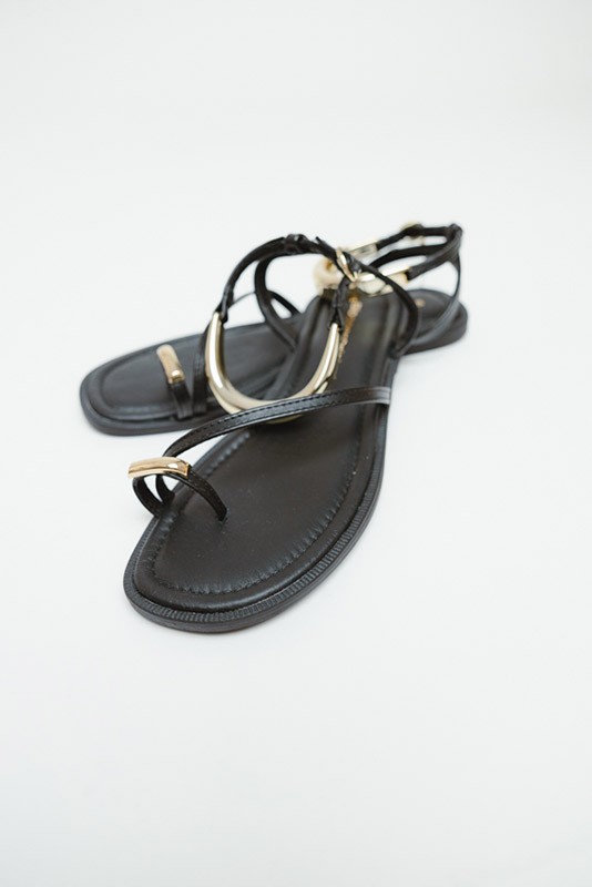 Sandalia Negra Alash Blogger