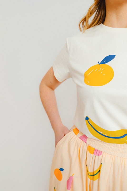 Camiseta Happy fruits Pepaloves