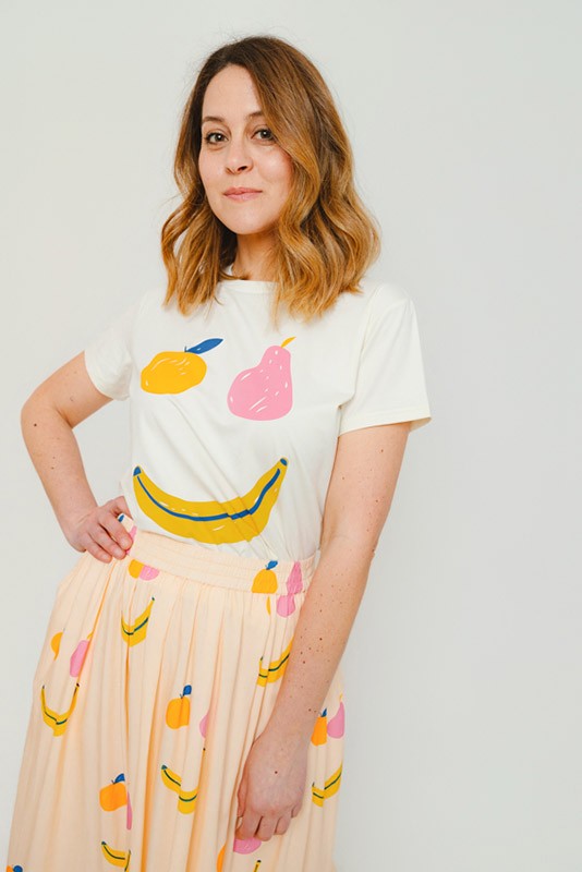 Camiseta Happy fruits Pepaloves