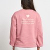 Sudadera Basica Rosa Anabel Lee