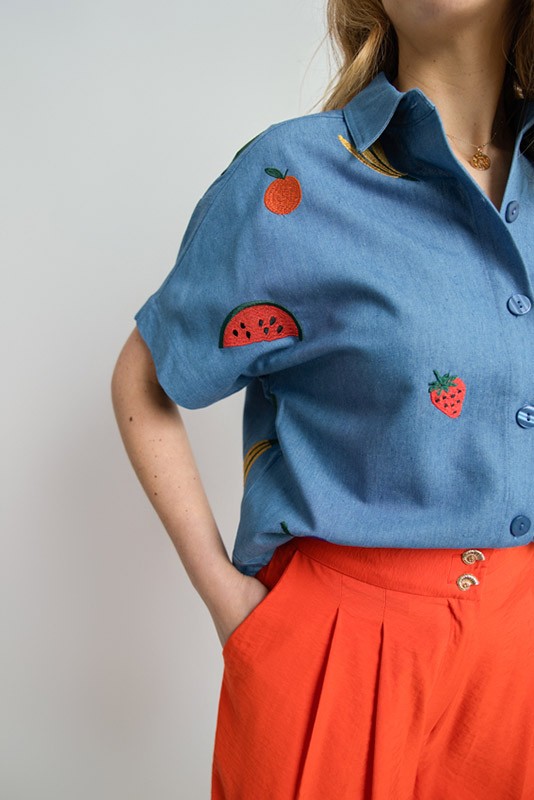 Camisa Vaquera Frutas Pepaloves