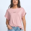 Camiseta Basica Rosa Anabel Lee Camiseta Basica Rosa Anabel Lee