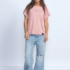 Camiseta Basica Rosa Anabel Lee Camiseta Basica Rosa Anabel Lee