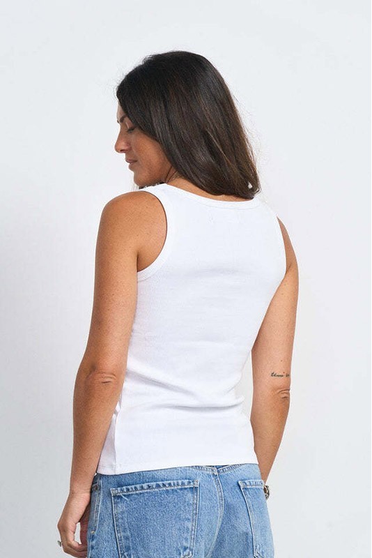 Top Tirantes Blanco Anabel Lee