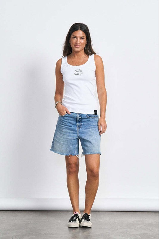 Top Tirantes Blanco Anabel Lee