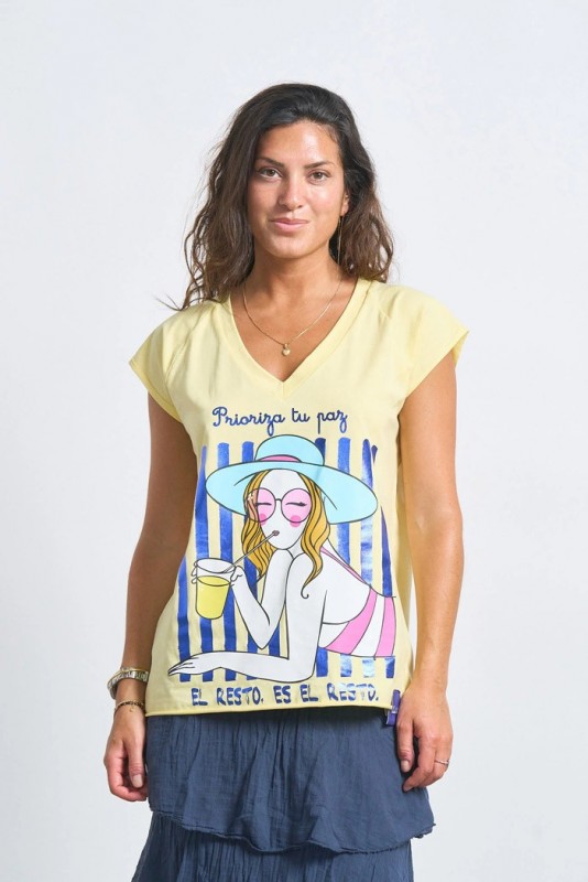 Camiseta Capri Anabel Lee