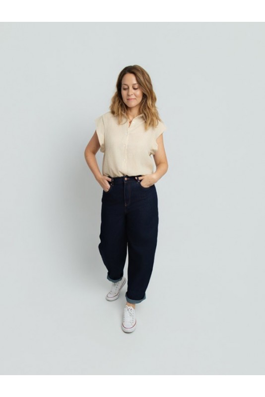 Vaquero Eveline Barrel Vero Moda