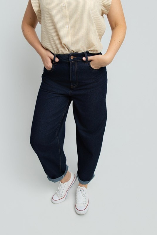 Vaquero Eveline Barrel Vero Moda