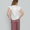 Pantalon Art Burdeos