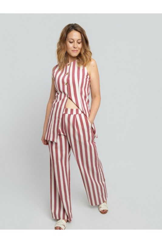 Pantalon Allow Burdeos
