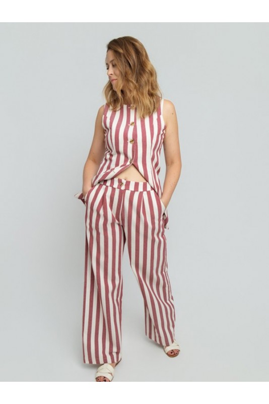 Pantalon Allow Burdeos Pantalon Allow Burdeos