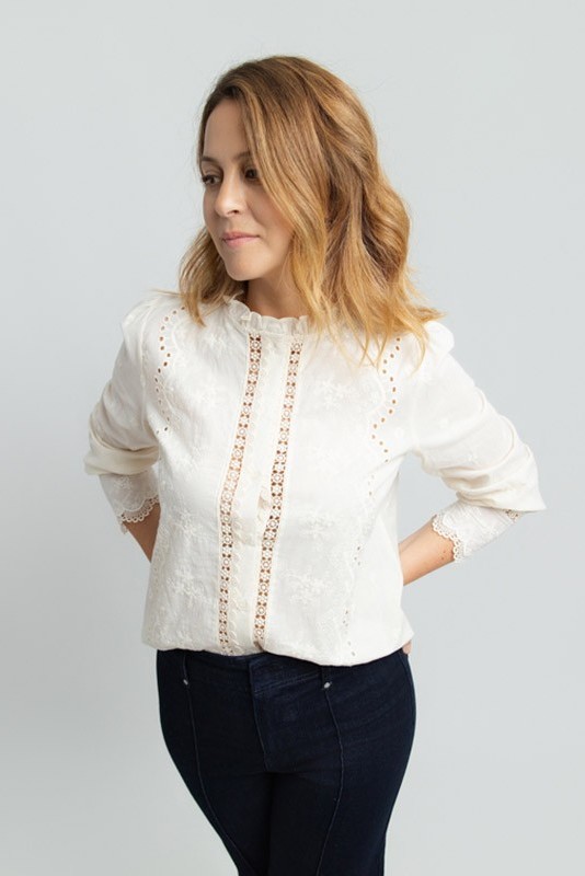 Camisa Romantic M Larga