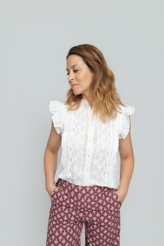 Camisa Bordados Helena